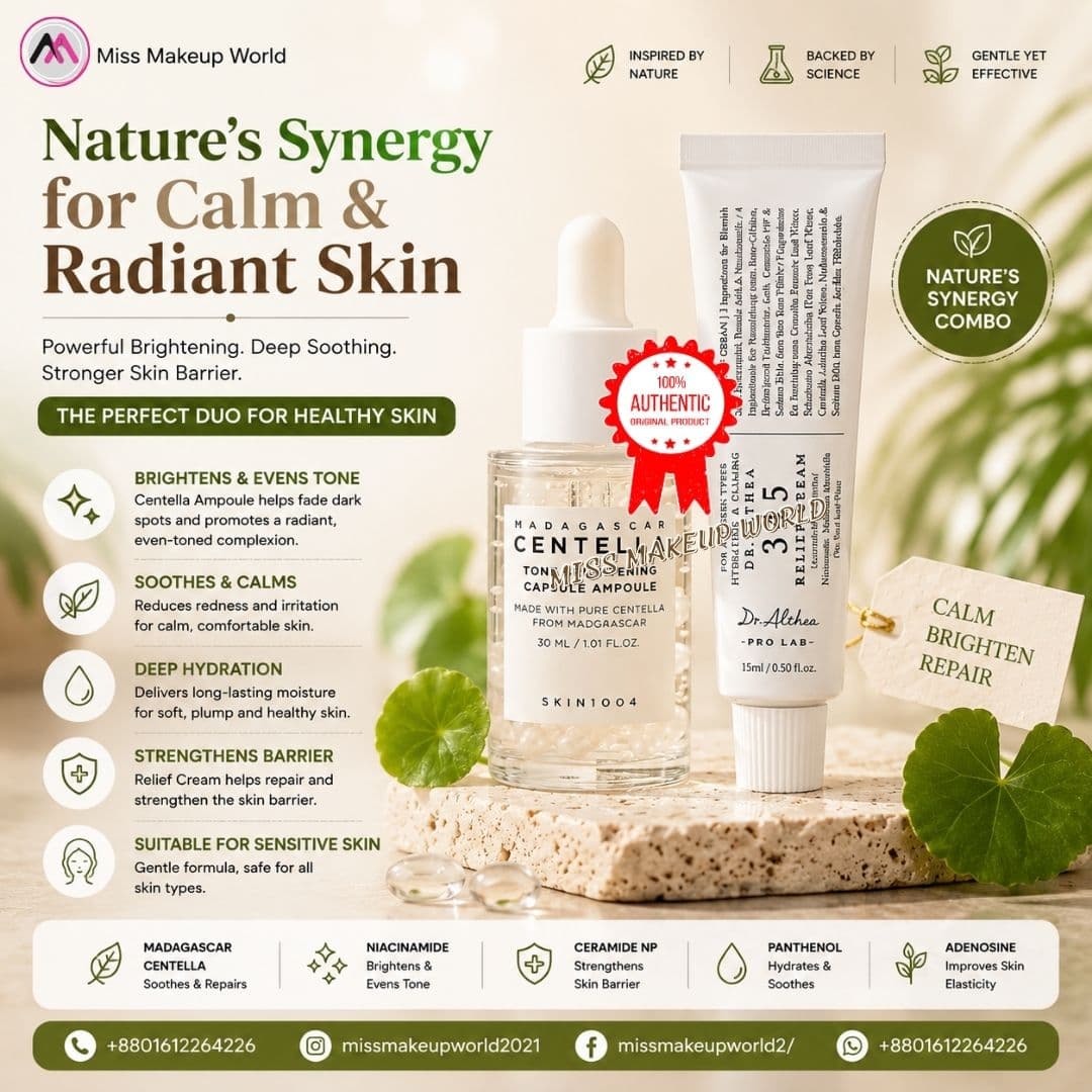Spotless Glow Combo Dr.Althea 345 and SKIN1004 Ampoule